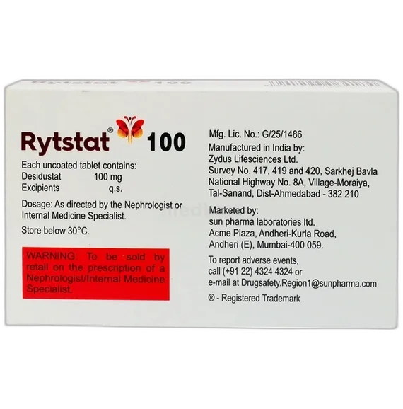 rytstat 100 tablet 6's